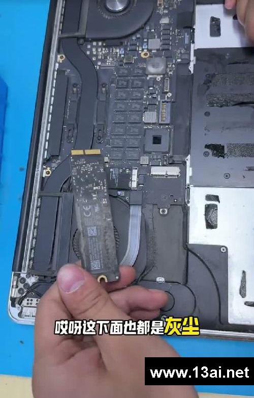 一台Mac用十年没拆过，风扇堵死，灰尘太吓人！